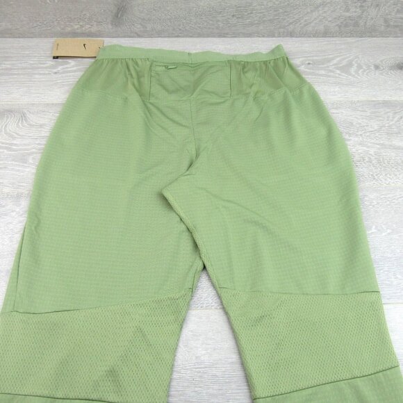 Nike Phenom Knit Running Gym Pants Men's Size Large Green NEW - Picture 5 of 13